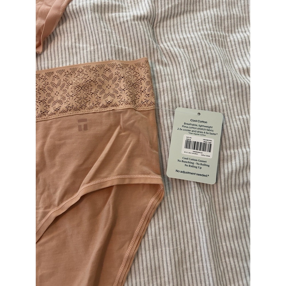 Tommy John Womens 2XL Underwear High Rise Brief Lot Of 2 Cool Cotton Lace, Air - Picture 4 of 12